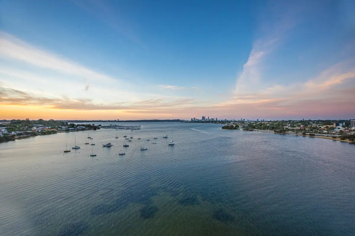 Main view of Homely apartment listing, N1202/70 Canning Beach Road, Applecross WA 6153