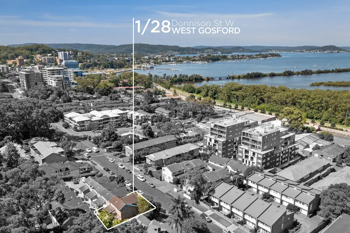 Main view of Homely townhouse listing, 1/28 Donnison Street West, West Gosford NSW 2250