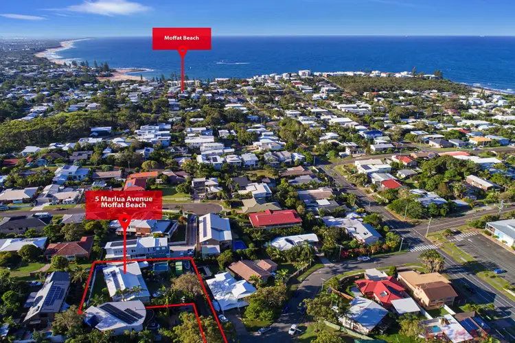 Second view of Homely house listing, 5 Marlua Avenue, Moffat Beach QLD 4551