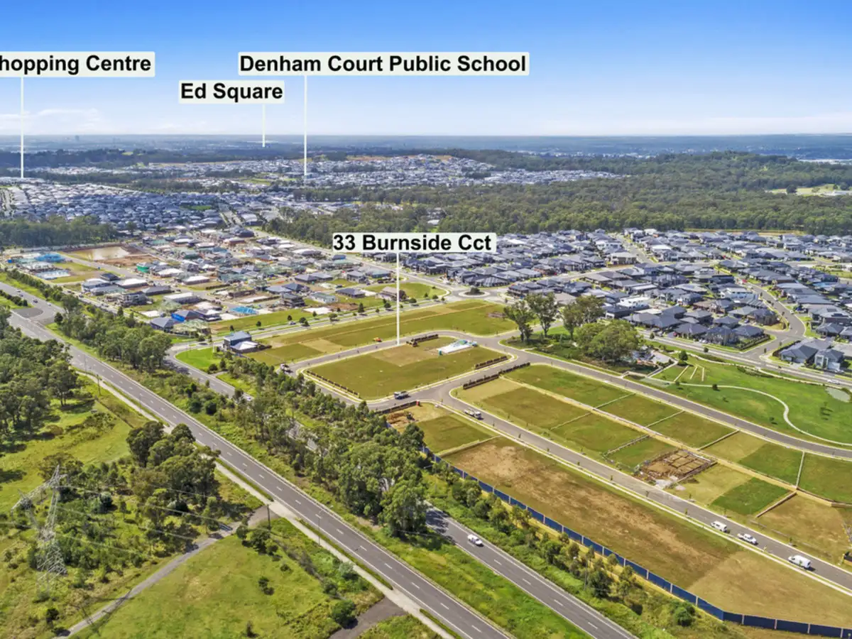 Main view of Homely land listing, LOT 1235, 33 BURNSIDE Circuit, Leppington NSW 2179