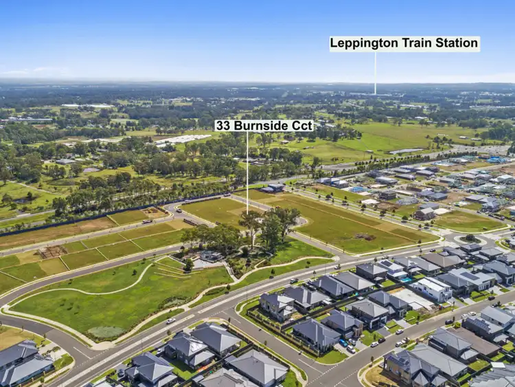 Second view of Homely land listing, LOT 1235, 33 BURNSIDE Circuit, Leppington NSW 2179