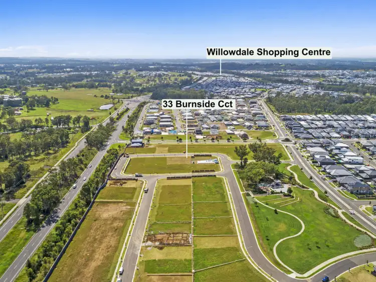 Third view of Homely land listing, LOT 1235, 33 BURNSIDE Circuit, Leppington NSW 2179