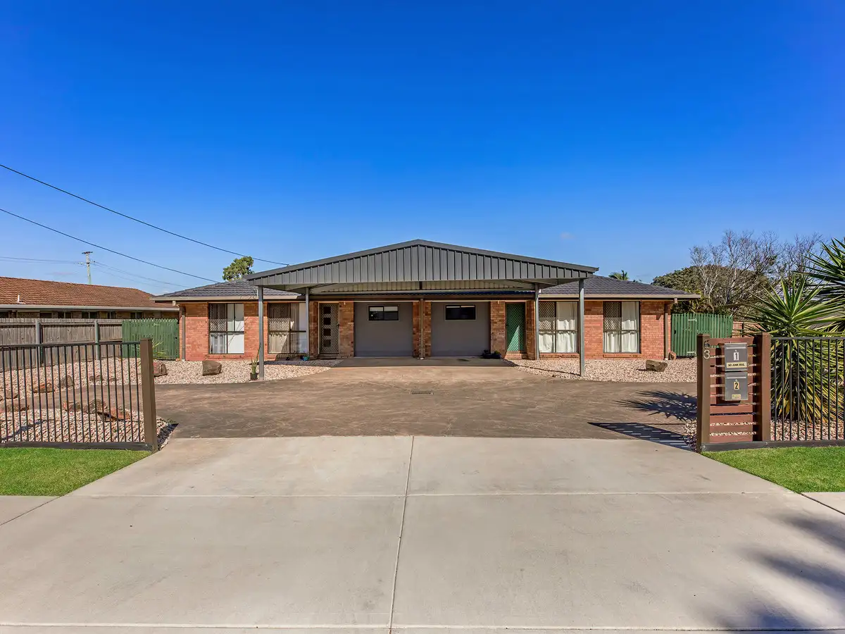 Main view of Homely semi-detached listing, 2/63 Robertson Road, Raceview QLD 4305