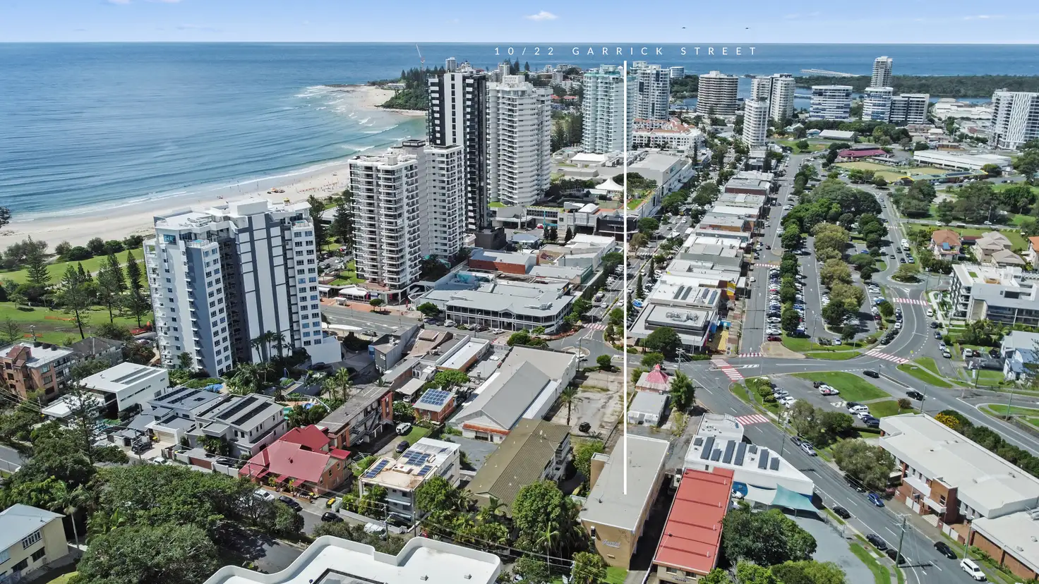 Main view of Homely unit listing, 10/22 Garrick Street, Coolangatta QLD 4225