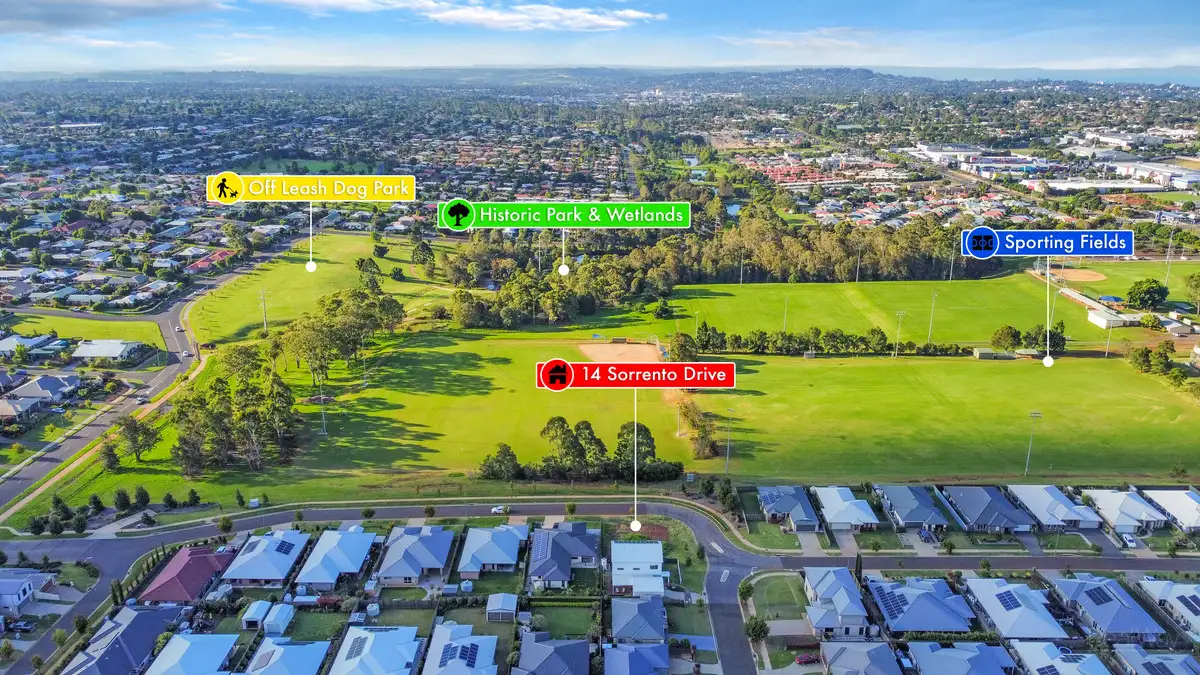 Main view of Homely land listing, 14 Sorrento Drive, Kearneys Spring QLD 4350