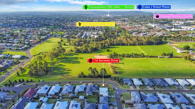 Second view of Homely land listing, 14 Sorrento Drive, Kearneys Spring QLD 4350