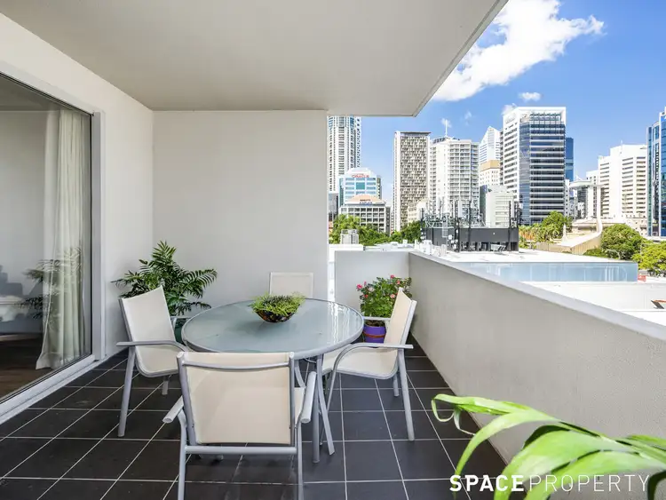 Second view of Homely apartment listing, 507/100 Bowen Street, Spring Hill QLD 4000