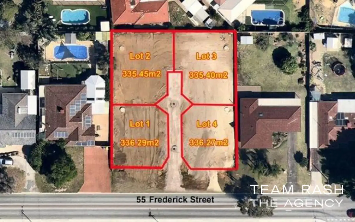 Main view of Homely land listing, 55D Frederick Street, Wanneroo WA 6065
