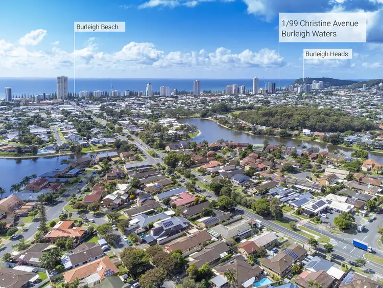 Second view of Homely semi-detached listing, 1/99 Christine Avenue, Burleigh Waters QLD 4220