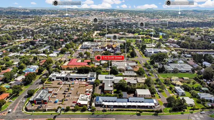 Main view of Homely unit listing, 7/6 Scott Street, East Toowoomba QLD 4350