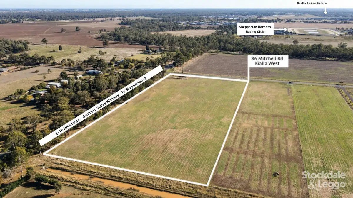 Main view of Homely land listing, 86 Mitchell Road, Kialla West VIC 3631