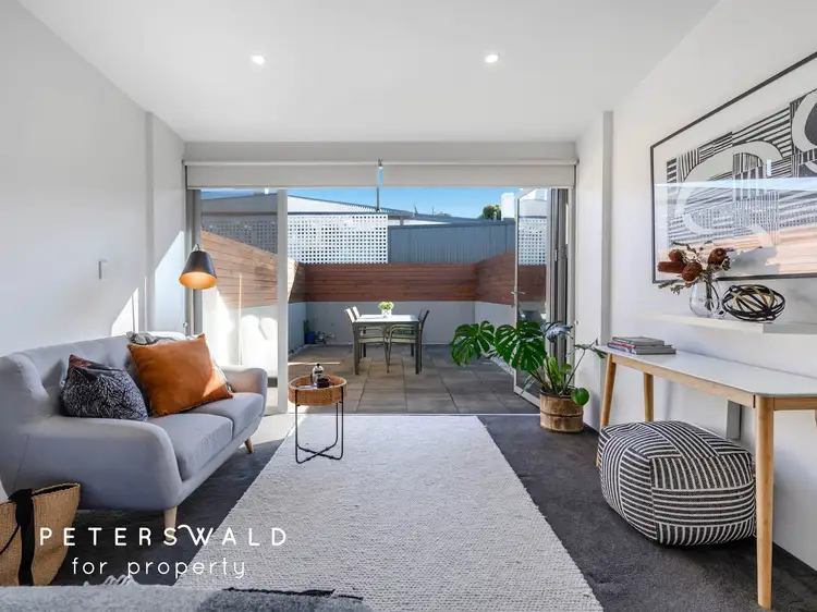 Second view of Homely apartment listing, 2/16 King Street, Sandy Bay TAS 7005