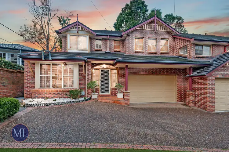 Main view of Homely semi-detached listing, 32B Orange Grove, Castle Hill NSW 2154
