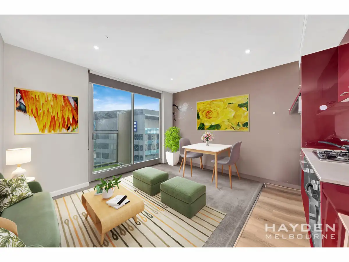 Main view of Homely apartment listing, Unit 1906/288 Spencer Street, Melbourne VIC 3000