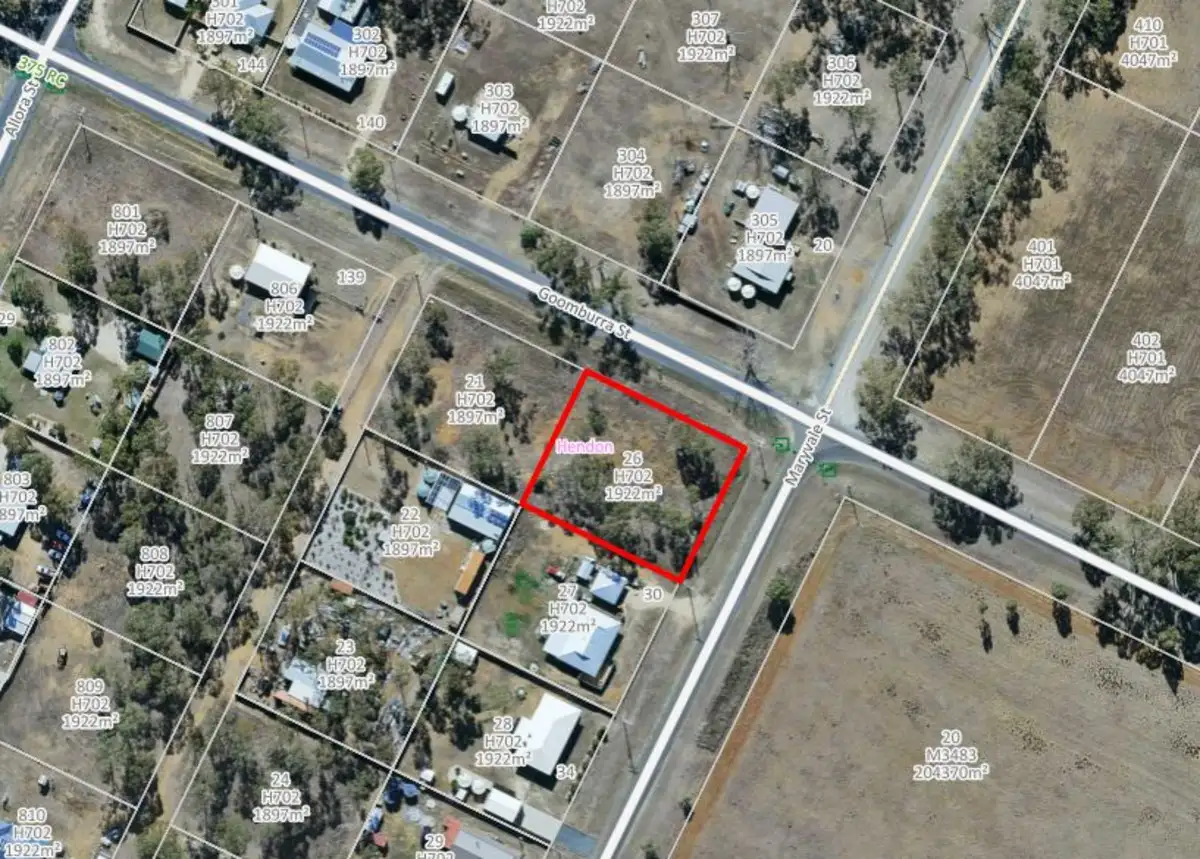 Main view of Homely land listing, LOT 26 Goomburra Street, Hendon QLD 4362
