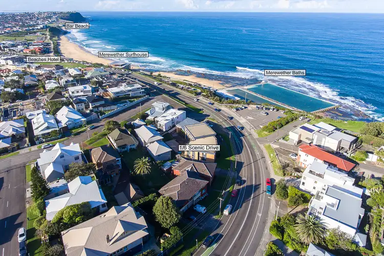 Main view of Homely unit listing, 1/6 Scenic Drive, Merewether NSW 2291