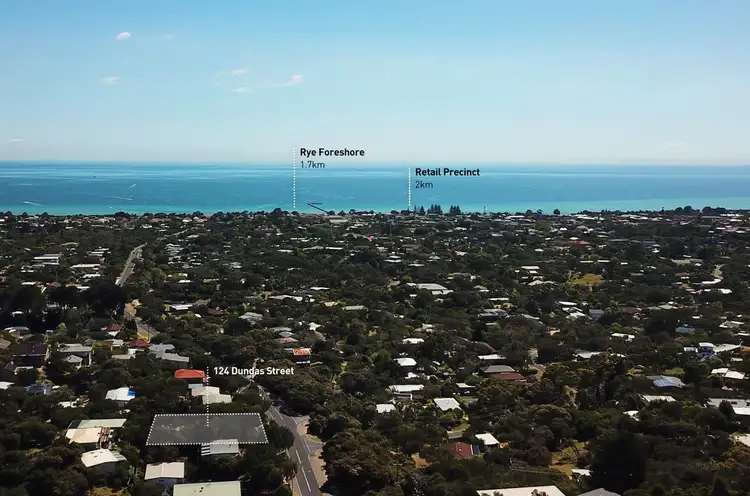 Main view of Homely land listing, 124 Dundas Street, Rye VIC 3941