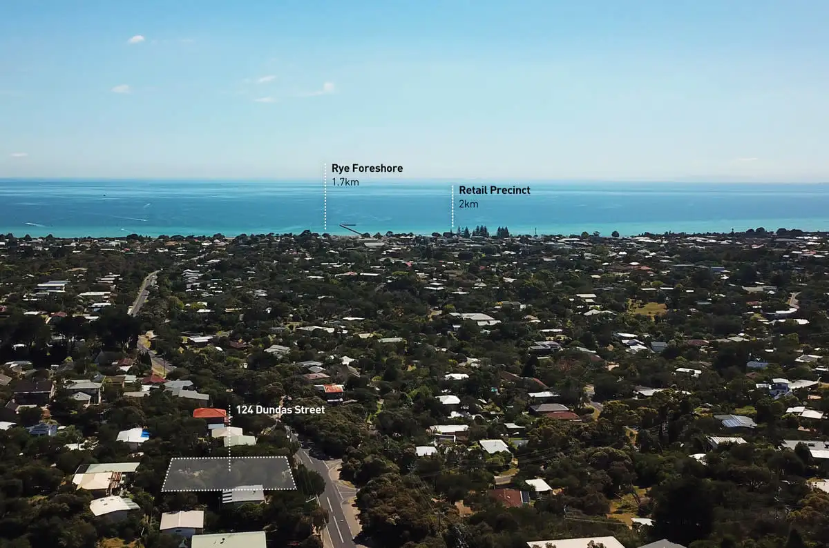 Main view of Homely land listing, 124 Dundas Street, Rye VIC 3941