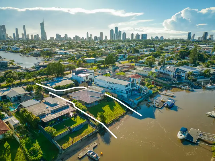 Main view of Homely house listing, 28 Poinciana Boulevard, Broadbeach Waters QLD 4218