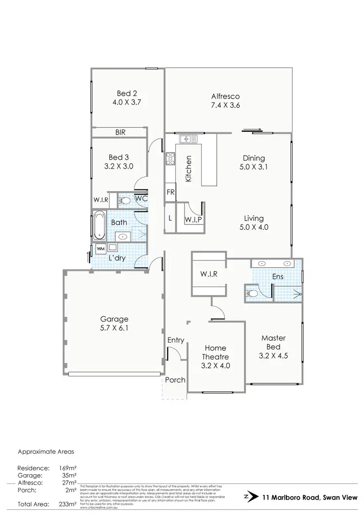 Fifth view of Homely house listing, 11 Marlboro Road, Swan View WA 6056
