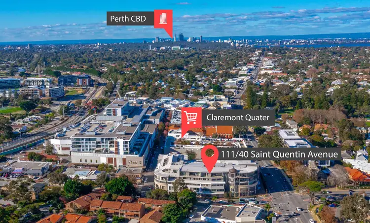 Second view of Homely apartment listing, 111/40 St Quentin Avenue, Claremont WA 6010