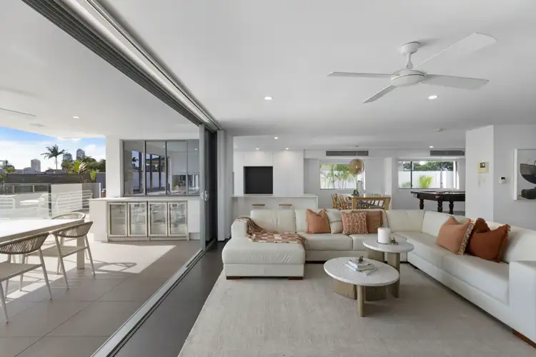Second view of Homely house listing, 9 Poinciana Boulevard, Broadbeach Waters QLD 4218