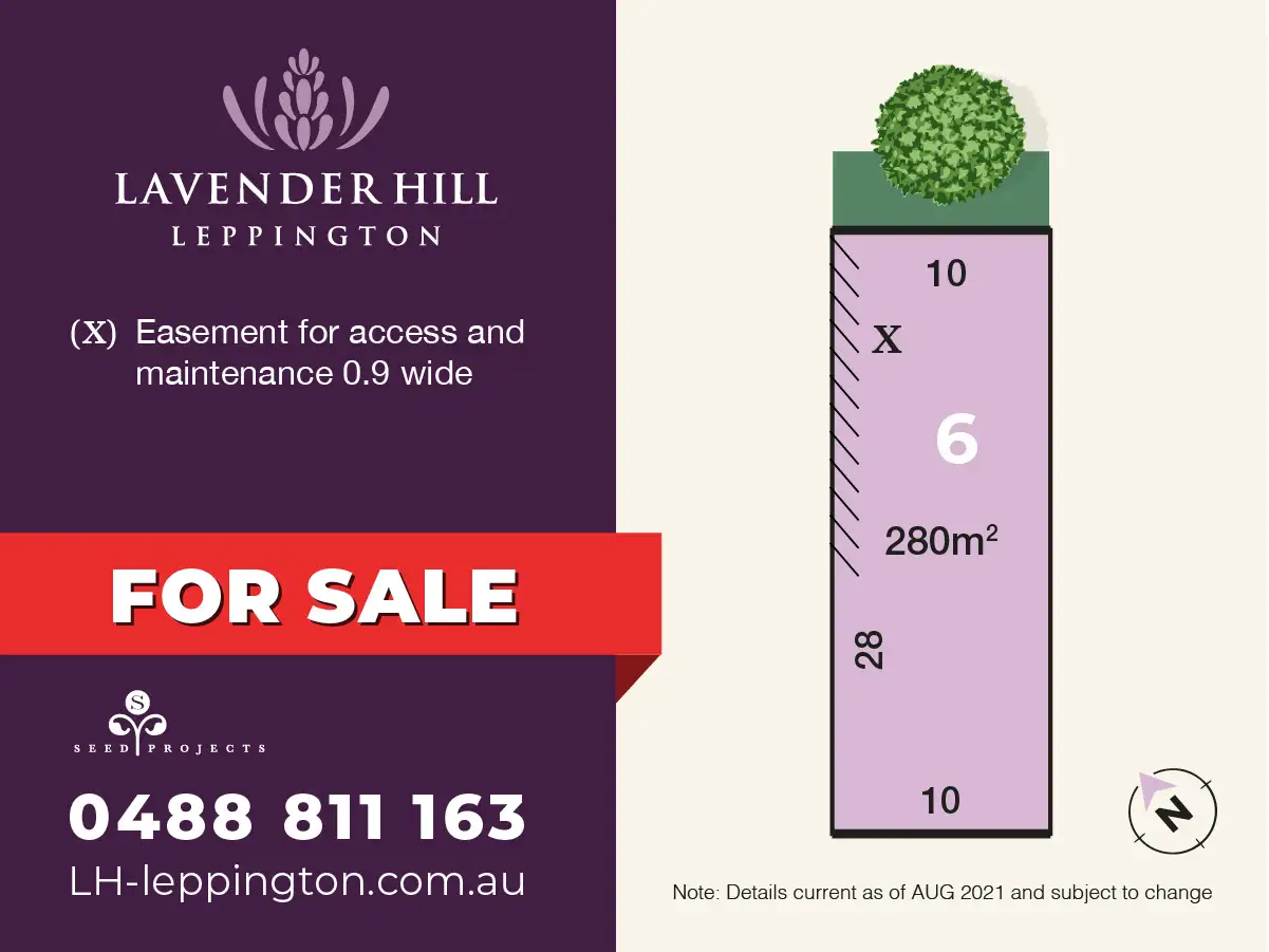 Main view of Homely land listing, LOT 6, 1395 Camden Valley Way, Leppington NSW 2179