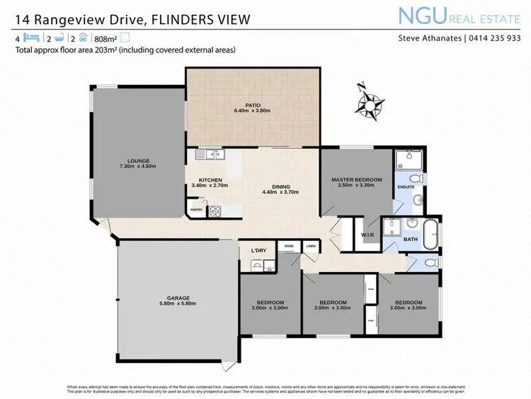 Second view of Homely house listing, 14 Rangeview Drive, Flinders View QLD 4305