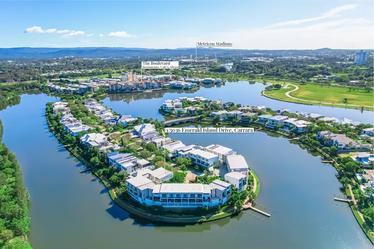 Second view of Homely townhouse listing, 1/5036 Emerald Island Drive, Carrara QLD 4211