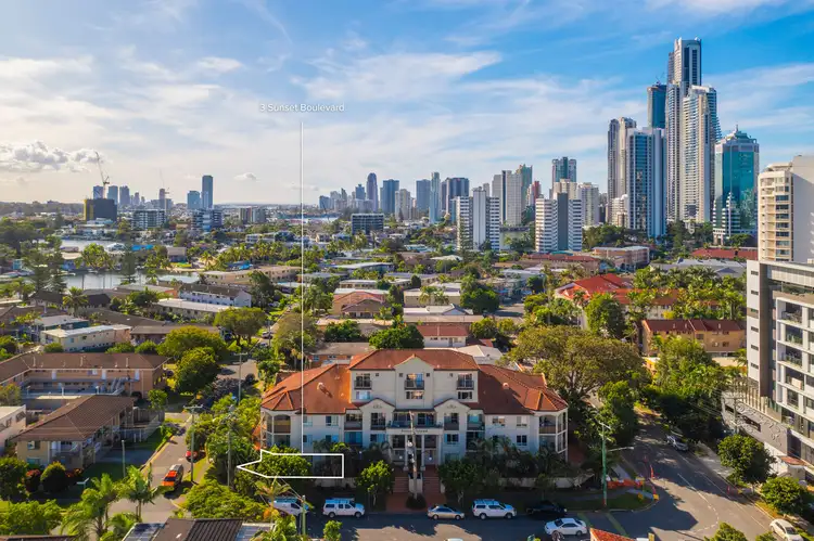Third view of Homely unit listing, 2/3 Sunset Boulevarde, Surfers Paradise QLD 4217