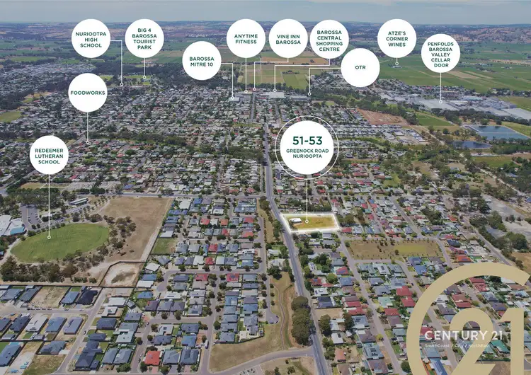 Main view of Homely land listing, LOT 1&2, 51-53 Greenock Road, Nuriootpa SA 5355