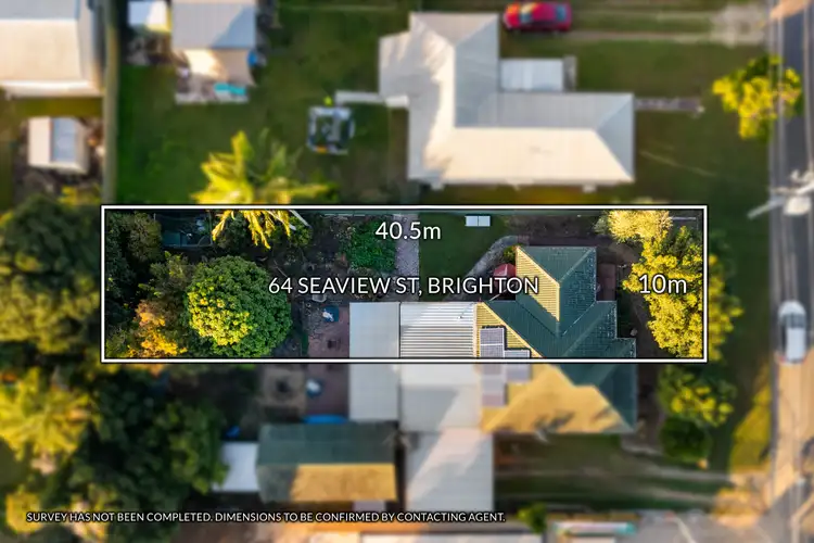 Main view of Homely land listing, 64 Seaview Street, Brighton QLD 4017