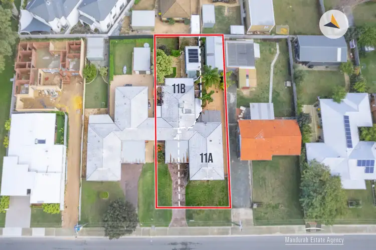 Second view of Homely semi-detached listing, 11A Stewart Street, Mandurah WA 6210