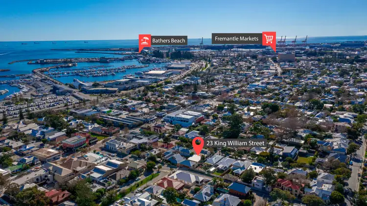Second view of Homely house listing, 23 King William Street, South Fremantle WA 6162