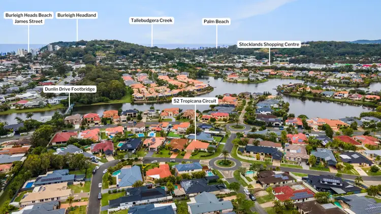 Main view of Homely house listing, 52 Tropicana Circuit, Burleigh Waters QLD 4220