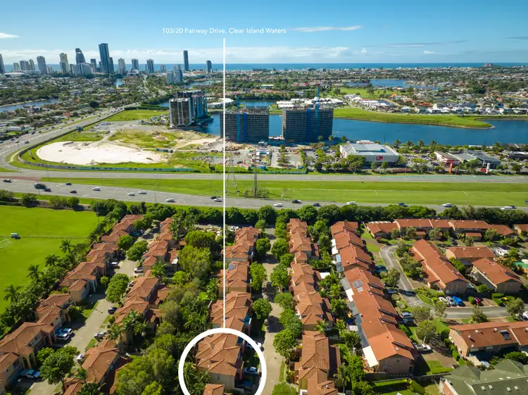 Third view of Homely villa listing, 103/20 Fairway Drive, Clear Island Waters QLD 4226
