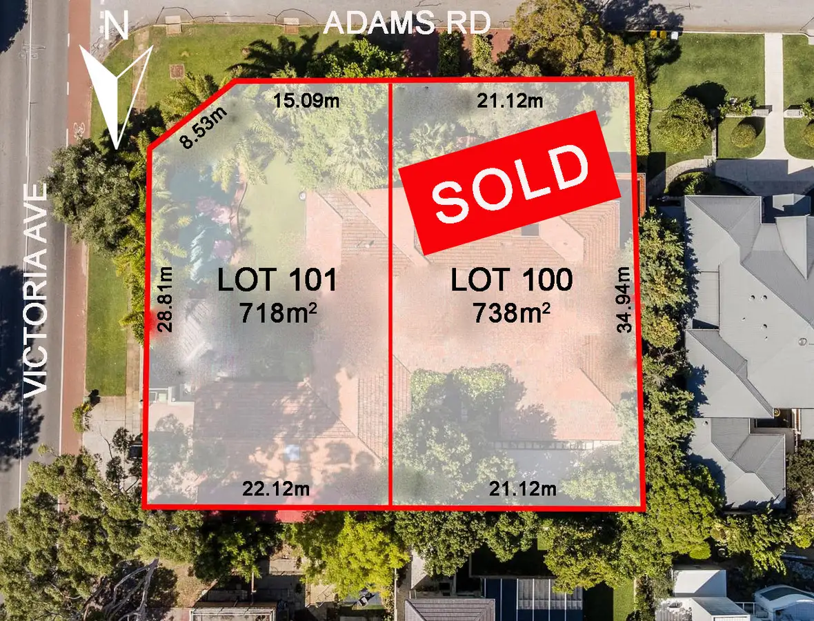 Main view of Homely land listing, LOT 100, 86 Victoria Avenue, Dalkeith WA 6009