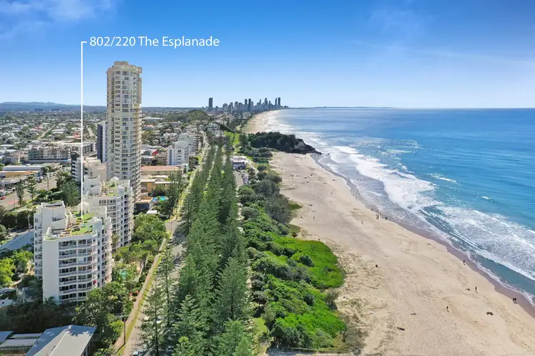 Second view of Homely apartment listing, 802/220 The Esplanade, Burleigh Heads QLD 4220