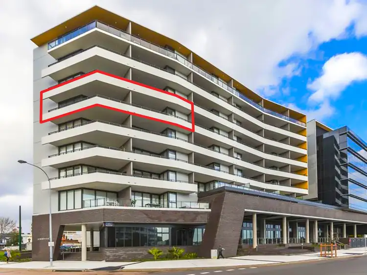 Main view of Homely unit listing, 606/10 Worth Place, Newcastle NSW 2300