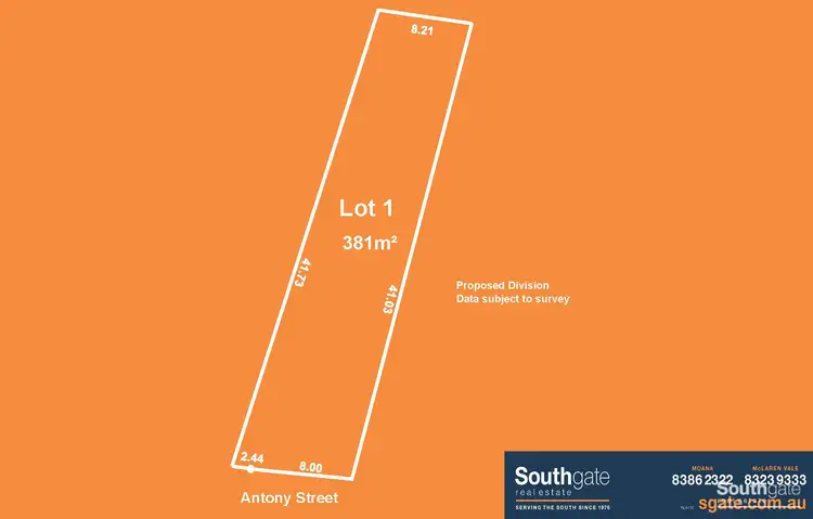LOT 1, 12 Antony Street, Christie Downs SA 5164
