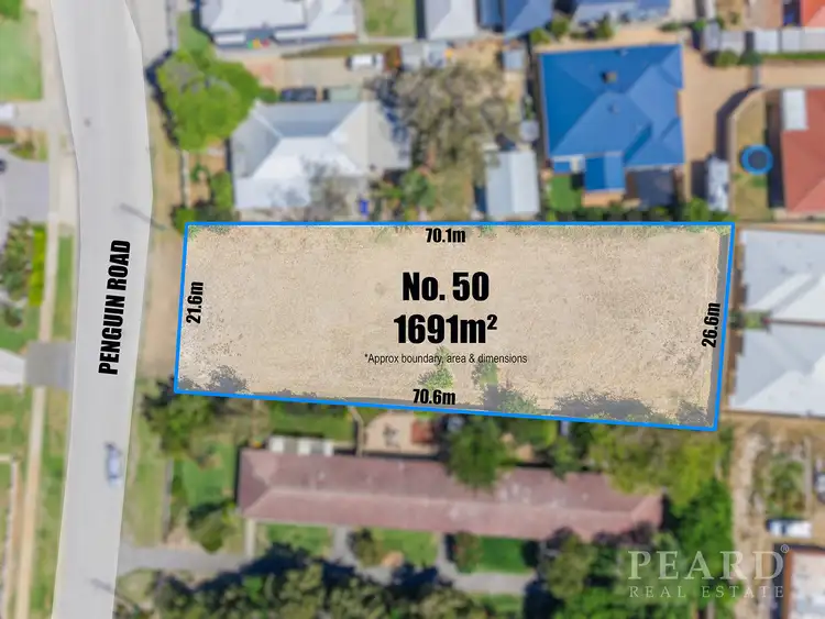 Second view of Homely land listing, 50 Penguin Road, Shoalwater WA 6169