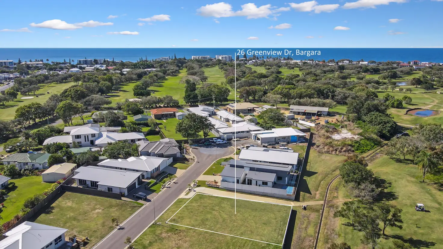 Main view of Homely land listing, 26 Greenview Drive, Bargara QLD 4670