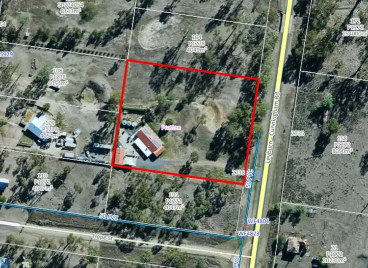 Main view of Homely house listing, 2738 Leyburn Cunningham Road, Pratten QLD 4370