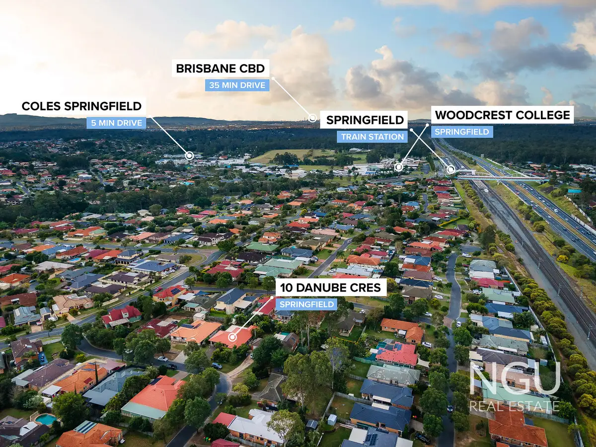 Main view of Homely house listing, 10 Danube Crescent, Springfield QLD 4300
