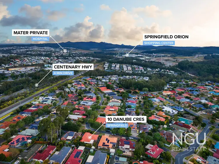 Second view of Homely house listing, 10 Danube Crescent, Springfield QLD 4300