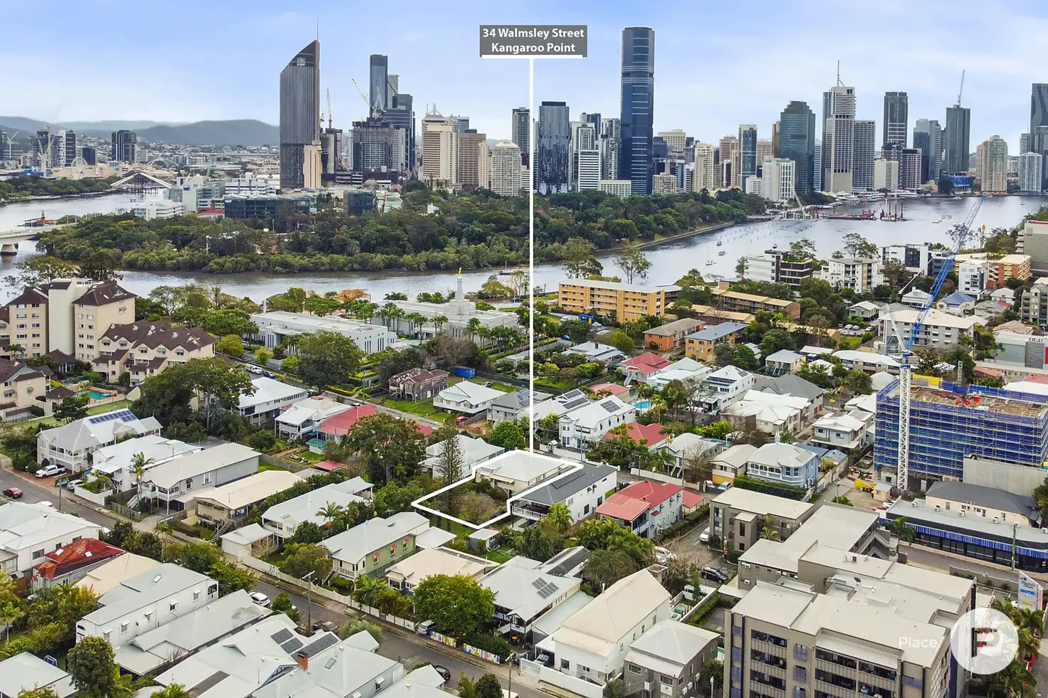 Main view of Homely house listing, 34 Walmsley Street, Kangaroo Point QLD 4169