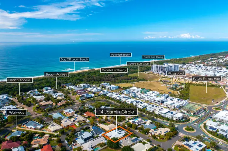 Second view of Homely house listing, 14 Jasmin Circle, Bokarina QLD 4575