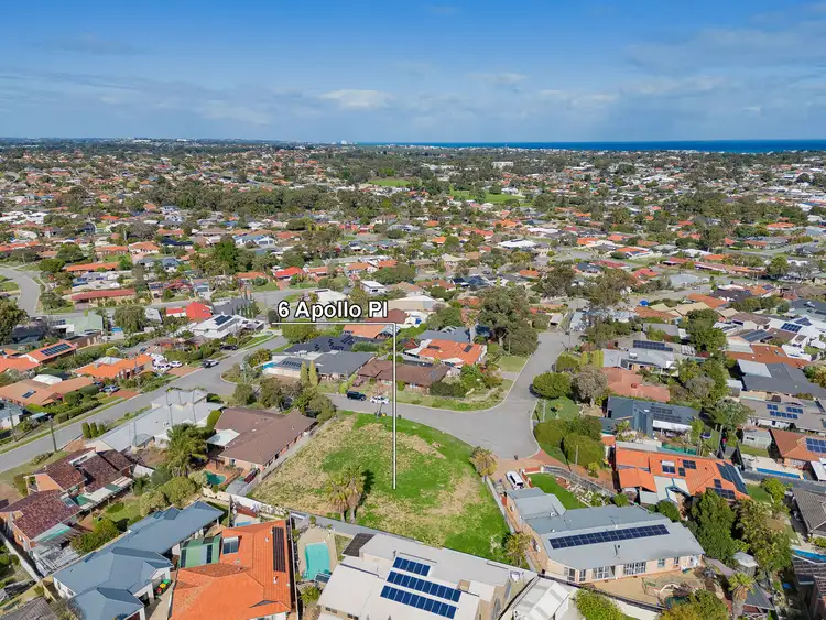 Fifth view of Homely land listing, 6 Apollo Place, Duncraig WA 6023