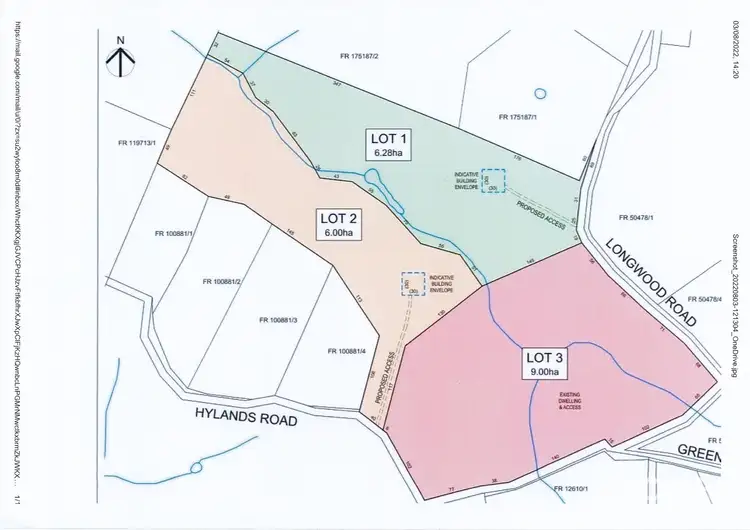 Second view of Homely land listing, 2b Hylands Road, Bagdad TAS 7030