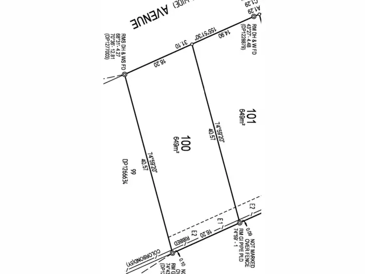 Third view of Homely land listing, LOT 100, 18 Carroll Avenue, Jindera NSW 2642